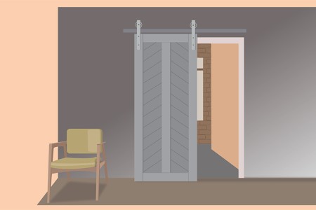 Lofto stiliaus vidaus durys – puikus šiuolaikinio interjero papildymas